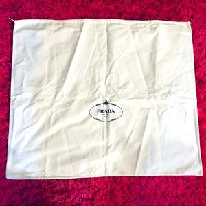 NEW PRADA XXL HUGE DUST BAG 31” x 26.5”